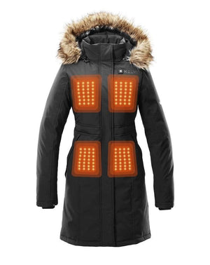Voyager Women's Heated Parka Coat