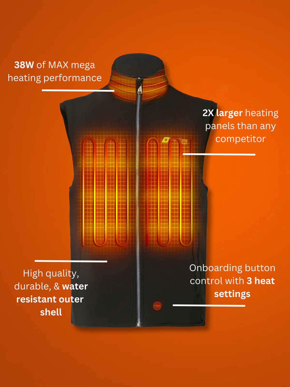 2025 ThermaTech™ Heated Down Vest - Women's