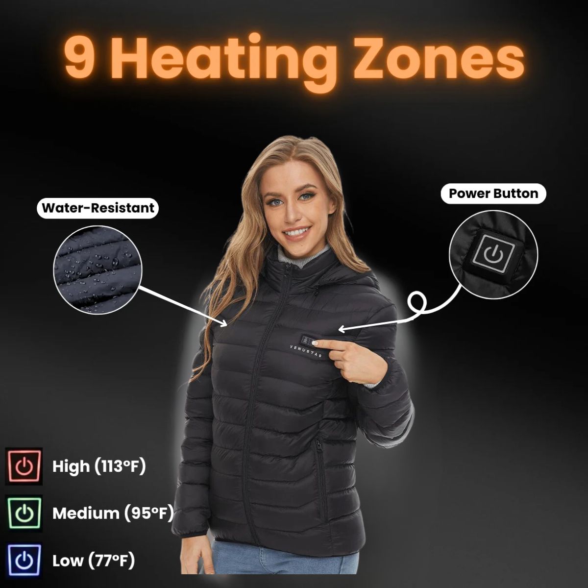 2025 ThermaTech™ Heated Down Jacket - Women&#39;s